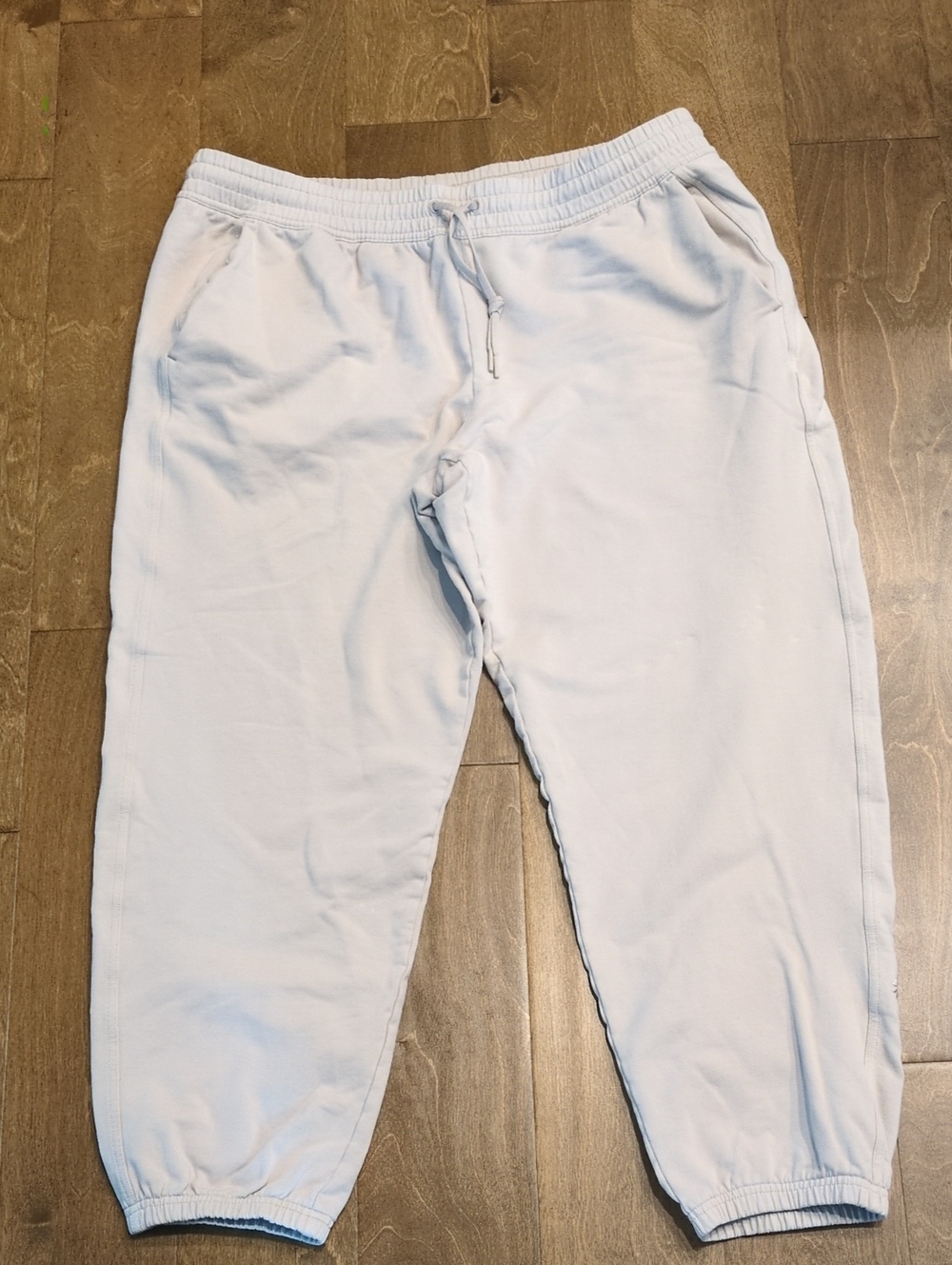 Athleta Light Taupe Drawstring Jogger Pants Size XL